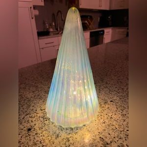 Blue Glass Decorative Tree Light